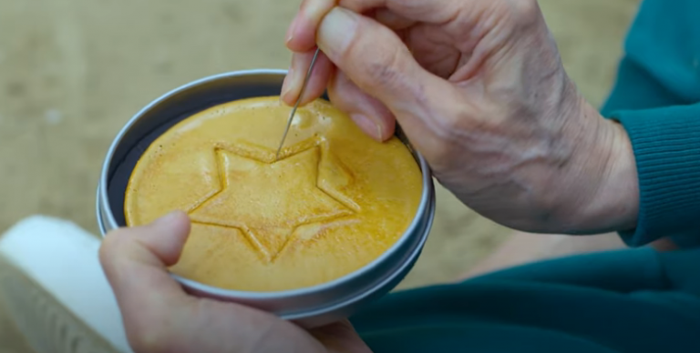 Cómo se hace la galleta de El juego del calamar