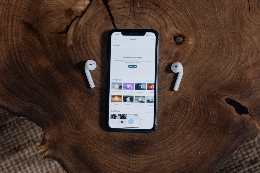 Detalles con en difusor de los AirPods