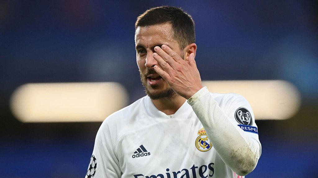 Eden Hazard, uno de los futbolistas del Real Madrid