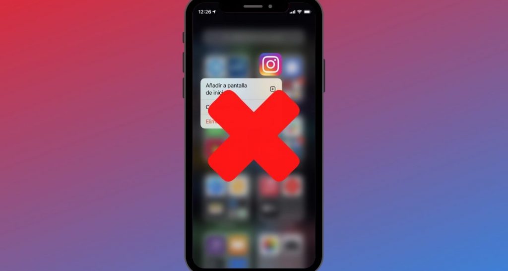 Caída de la aplicación