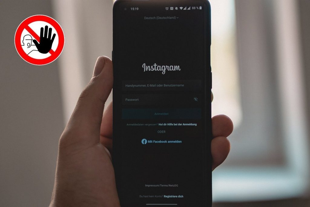 Cuenta desactivada o bloqueada
