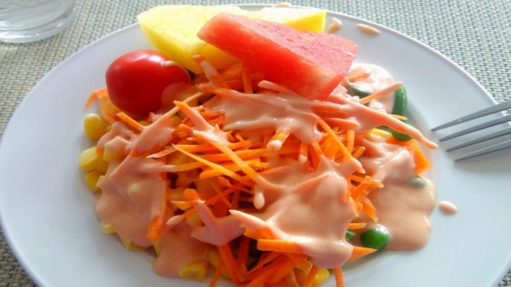 Preparación de los langostinos