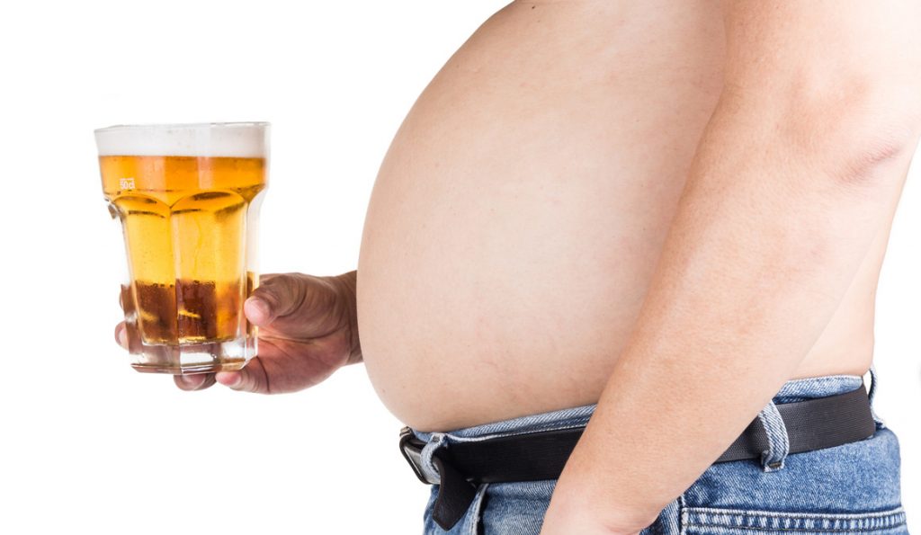 ¿Entonces la barriga sale por la comida?