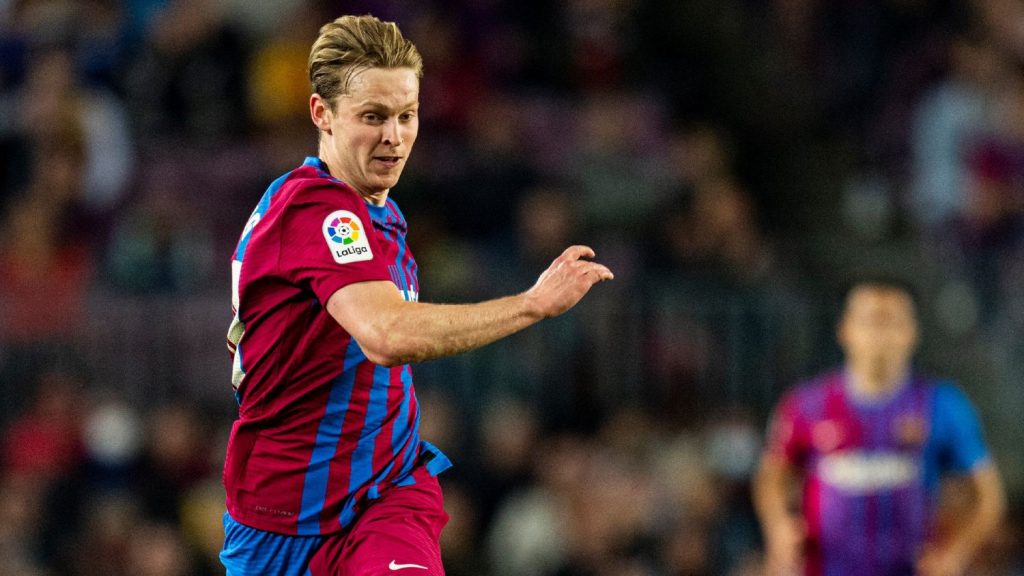 Frenkie de Jong petrificado del equipo culé