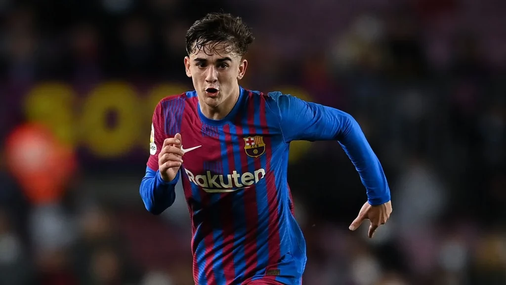 Gavi está poniendo la piedra en el zapato