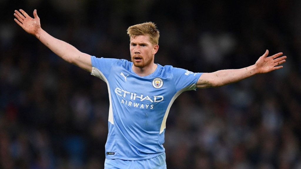 Kevin De Bruyne, del Manchester City