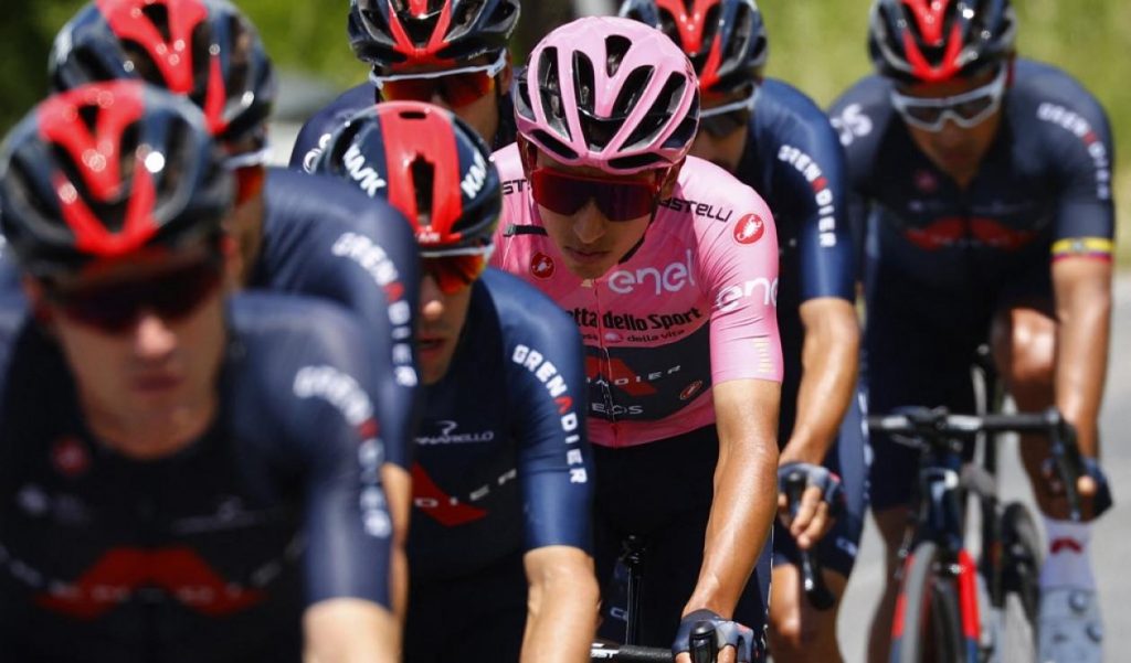 La costa de San Remo en el Giro de Italia 2022