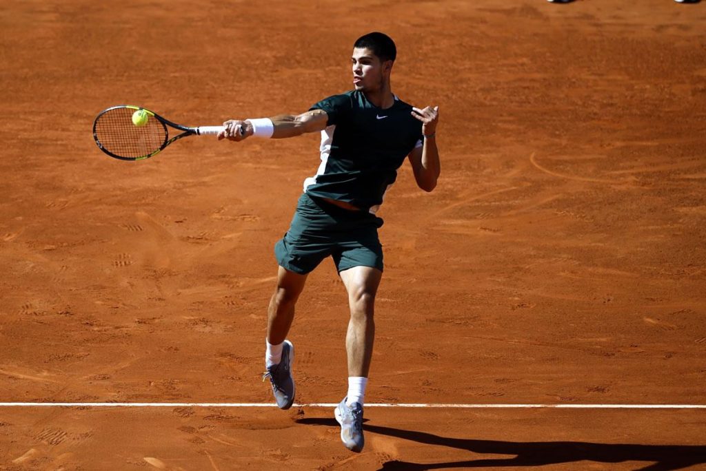 La derecha de Rafa y la torcedura de Alcaraz