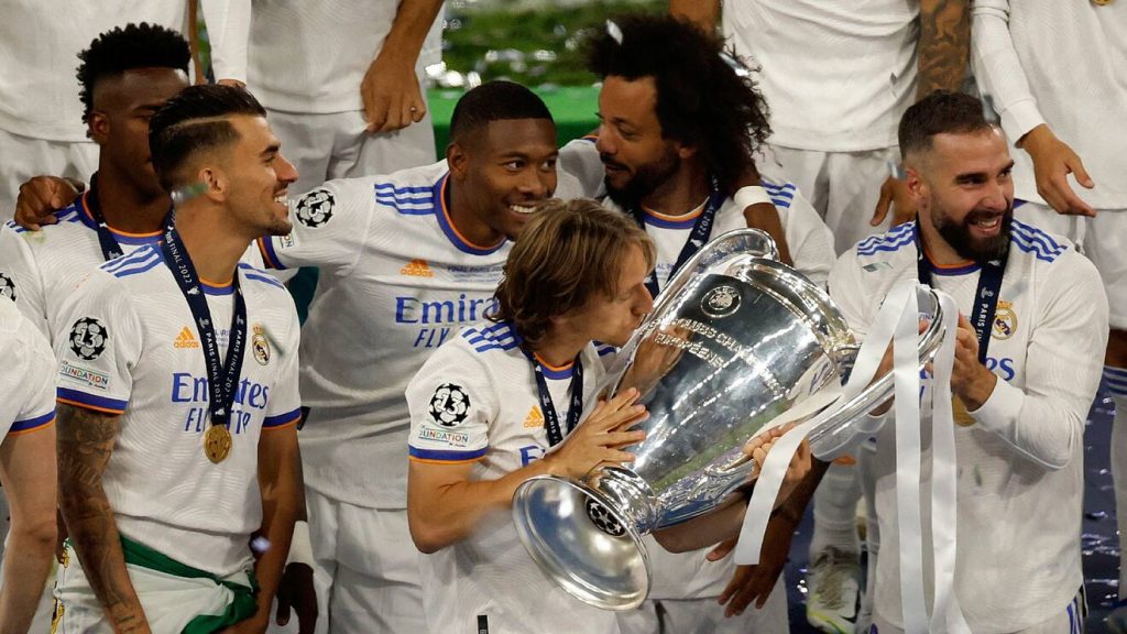 El Real Madrid conquistó la UEFA Champions League por decimocuarta vez en su historia 265 La historia le sigue sonriendo al Real Madrid