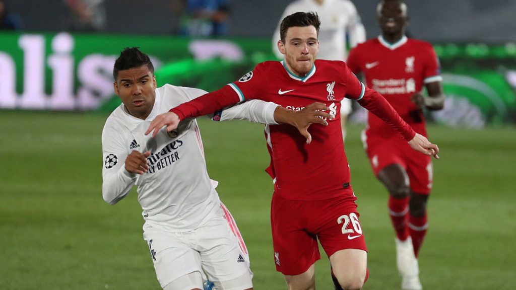 El Real Madrid conquistó la UEFA Champions League por decimocuarta vez en su historia 257 Mucho nerviosismo en la fase previa al partido Real Madrid vs Liverpool