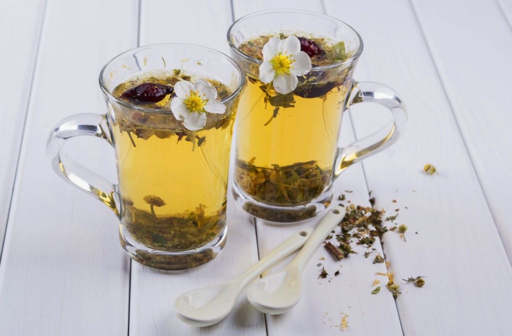 Té de semillas de cáñamo