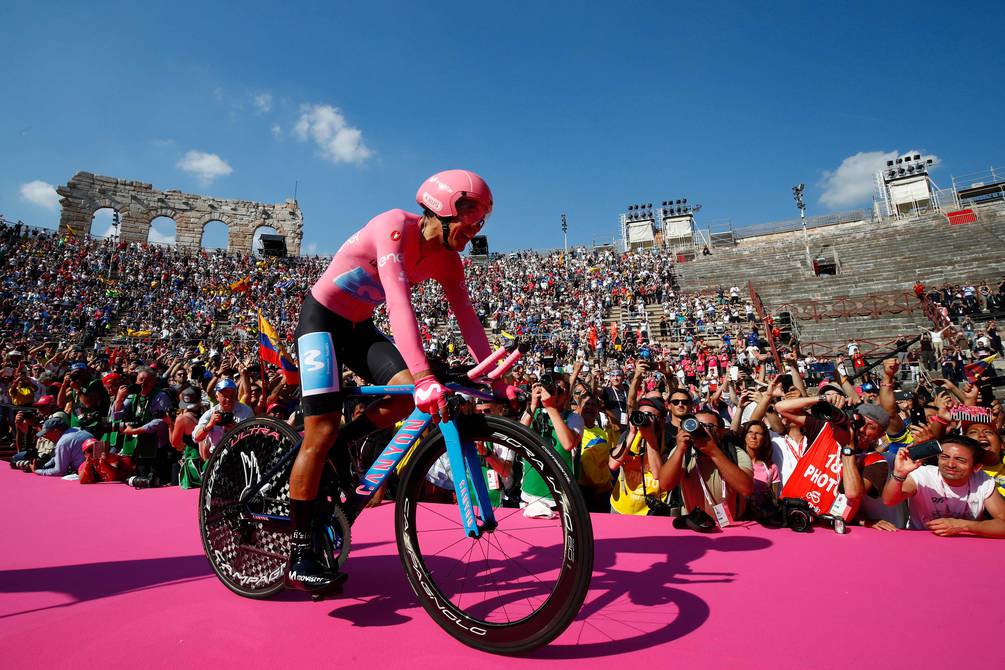 Ultimo tramo del Giro de Italia 2022