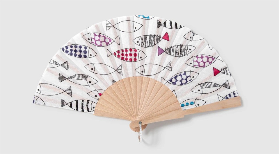 abanico madera aparisi beige el corte ingles