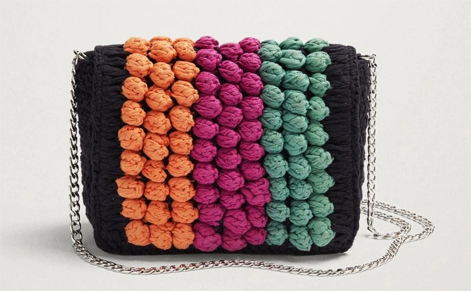 bandolera punto colores tous el corte ingles