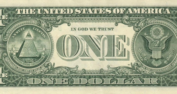 Conspiraciones encontradas en los billetes de 1 dólar