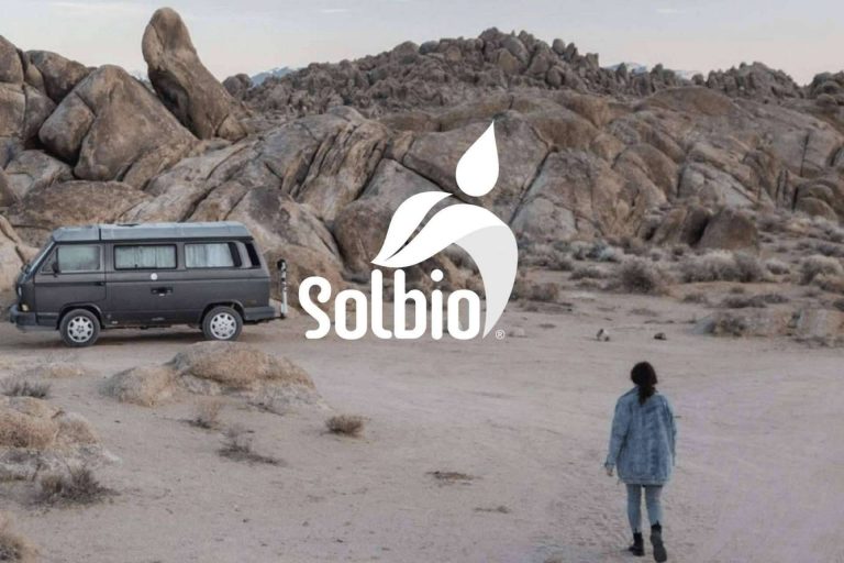 Ecología en viajes con caravana gracias al producto Solbio de OceanEcoFuerte, para tener un baño portátil ecológico