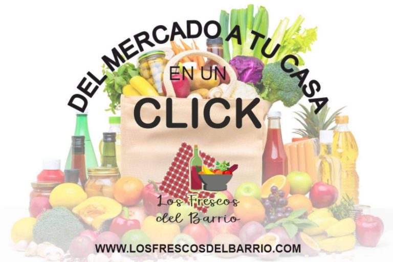 El servicio de Los Frescos del Barrio, la web que lleva alimentos frescos a domicilio en Madrid