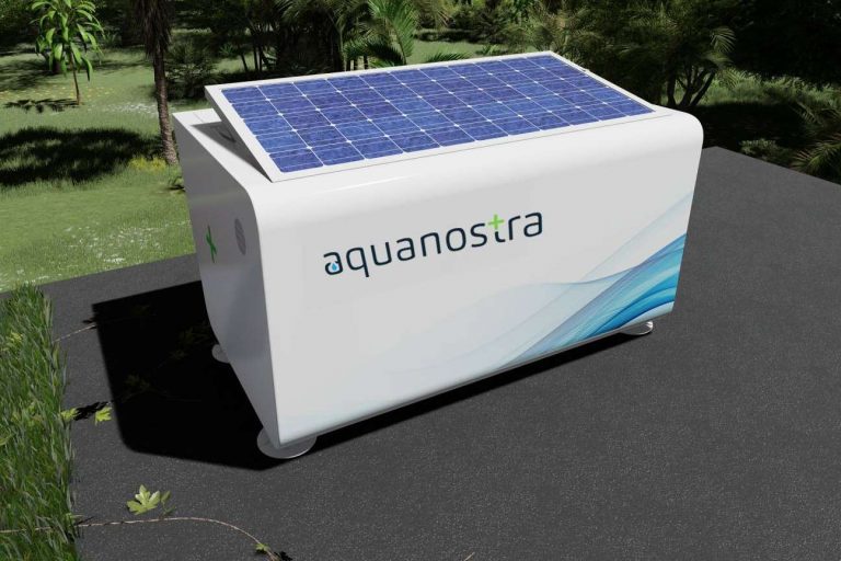 Colector de agua Aquanostra, la solución ante el desabastecimiento de agua