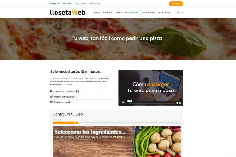 Llosetaweb ayuda a crear espacios online personalizados para cualquier negocio