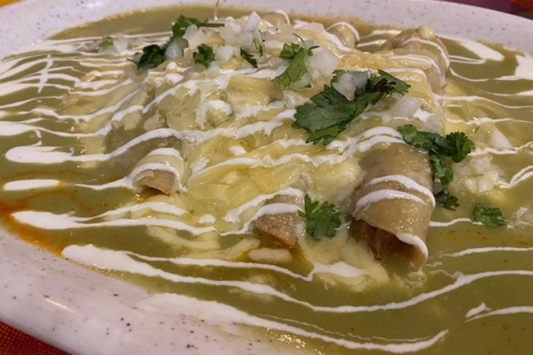 Las enchiladas de La Llorona en Jaén, una comida mexicana auténtica