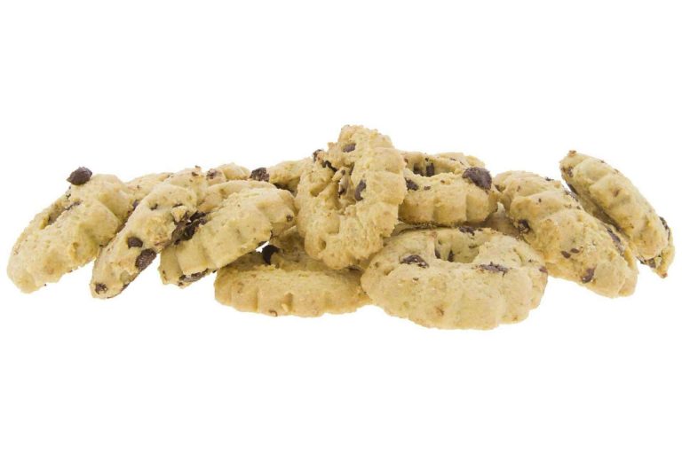 Los chocorroscos de Kamut son las galletas de chocolate de Biopanadería ideales para aperitivos, meriendas y desayunos