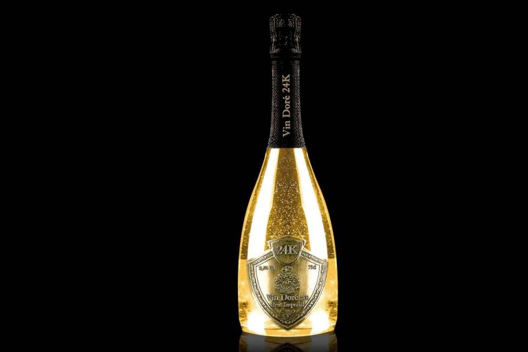 Vin Doré 24K es un vino espumoso único que se encuentra en los eventos más prestigiosos