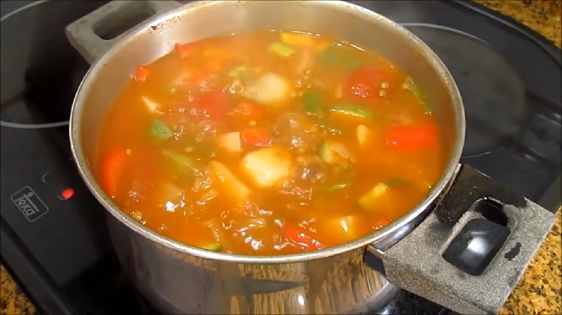 El sofrito sin carne para unas lentejas con un sabor increíble