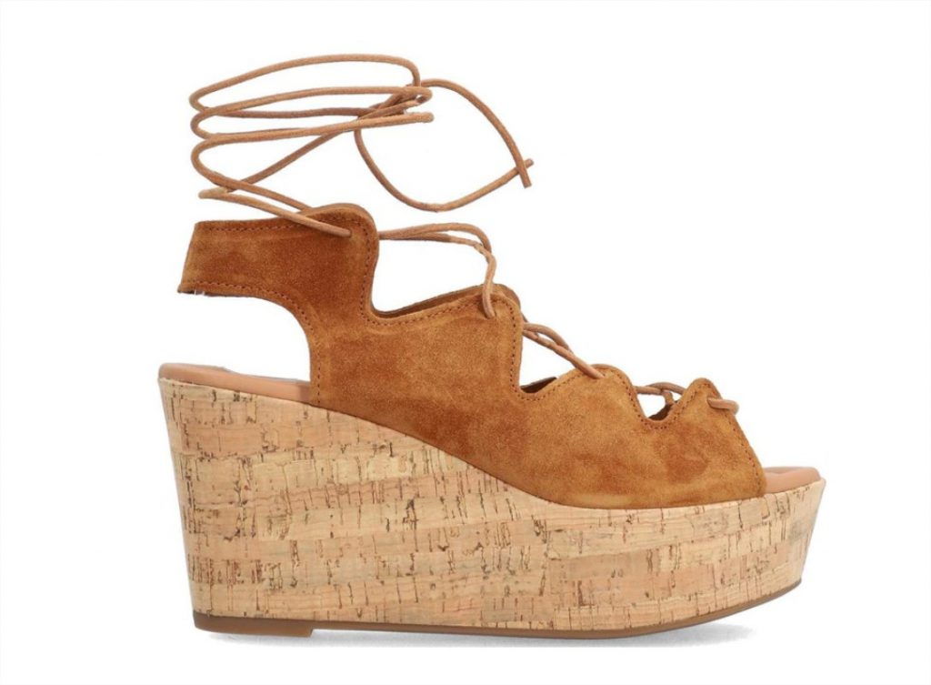 sandalias cuña baby silk el corte ingles