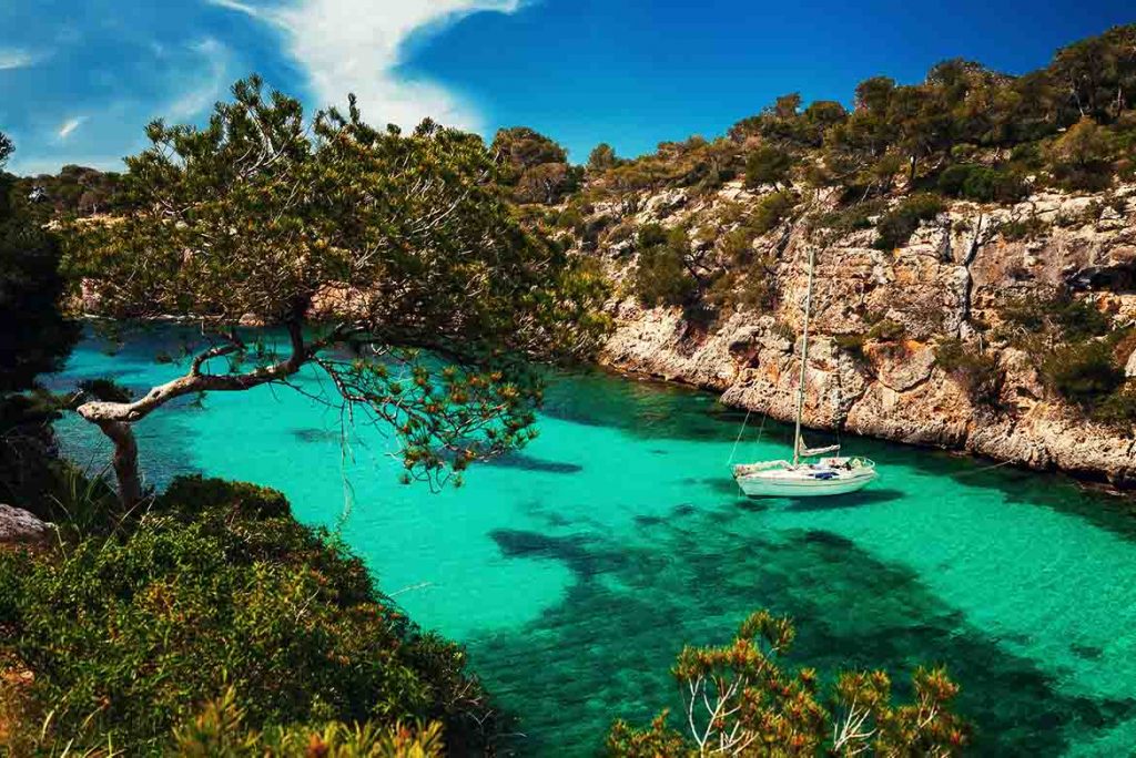 Mallorca: Calas de color turquesa