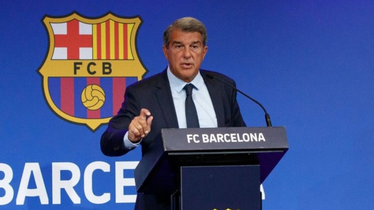 30 kilos: el internacional deseado por Laporta para el Barça
