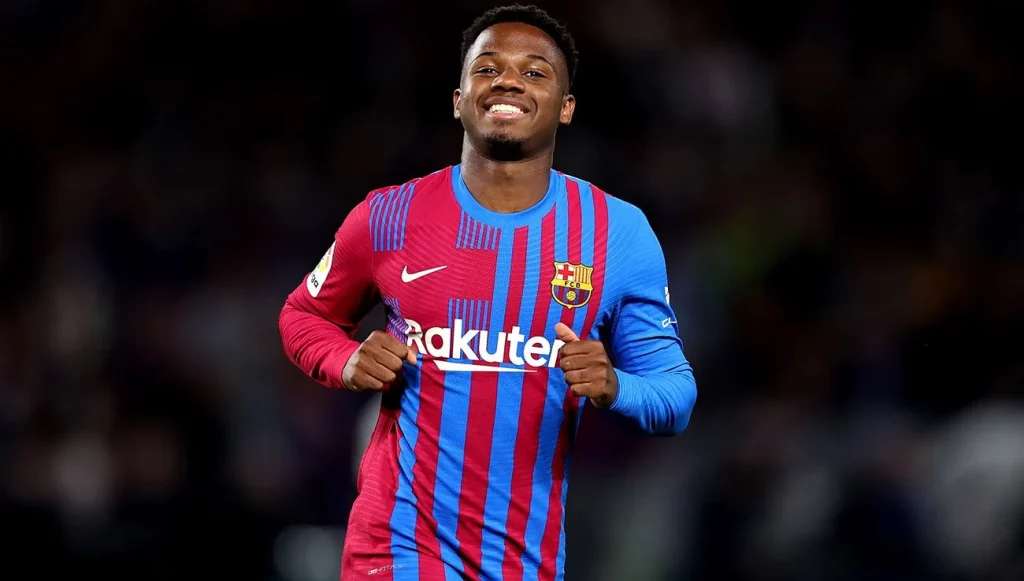 Ansu Fati, del Barcelona 