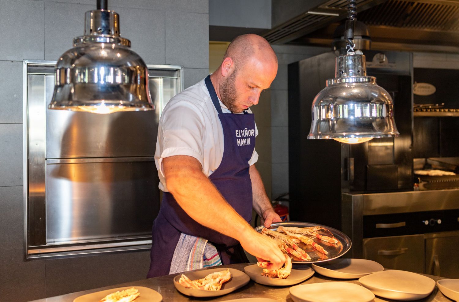 Carlos Urrutikoetxea chef de El Senor Martin