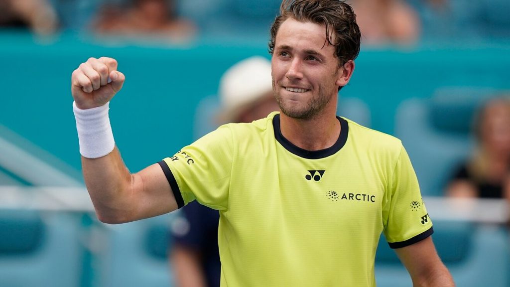 Directo al Olimpo del tenis: así está Casper Ruud en el ranking 