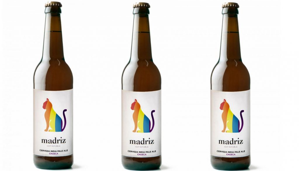 Cerveza artesana Madriz.
