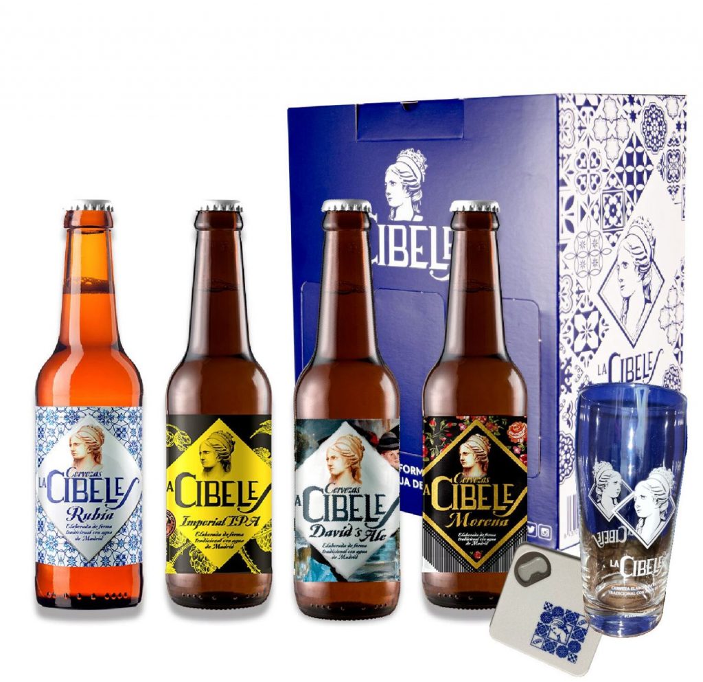 Cerveza artesana Cibeles.