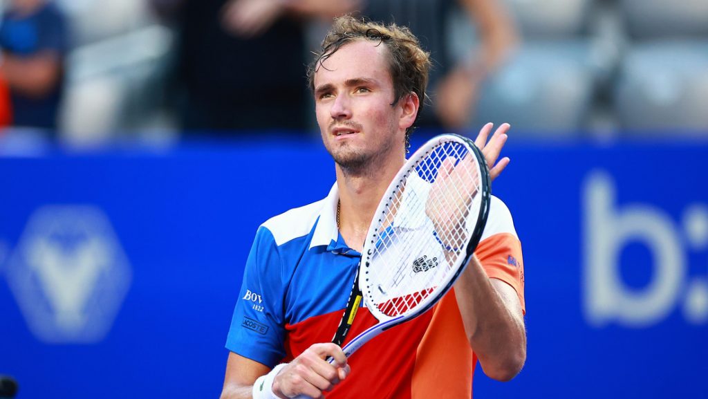 Daniil Medvédev, el líder de la ATP 