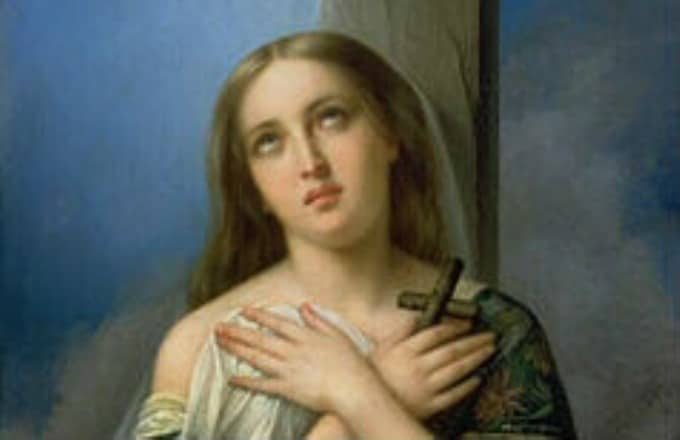 El 12 de agosto celebramos la vida de Santa Hilaria de Augsburgo y su martirio 1 Santa Hilaria de Augsburgo