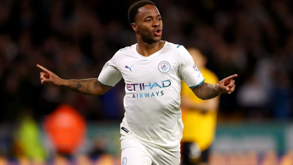 El objetivo de Sterling fuera del City 