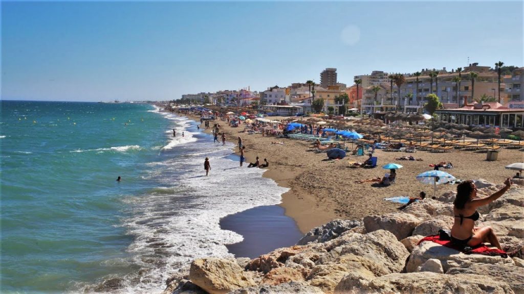 La playa de Carihuela