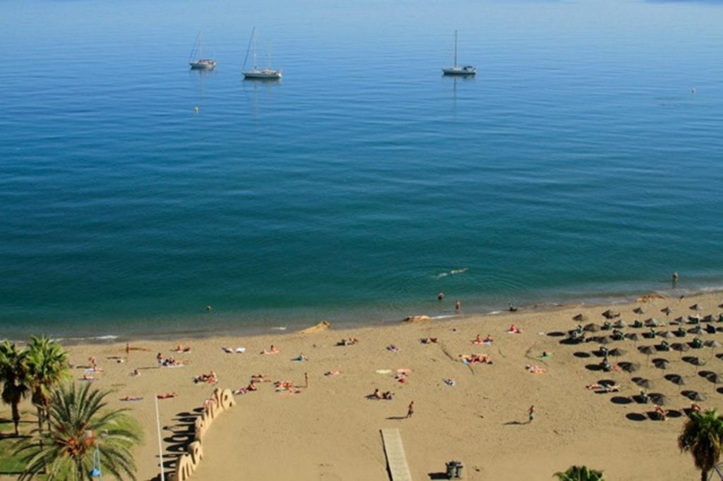 La playa de la Malagueta