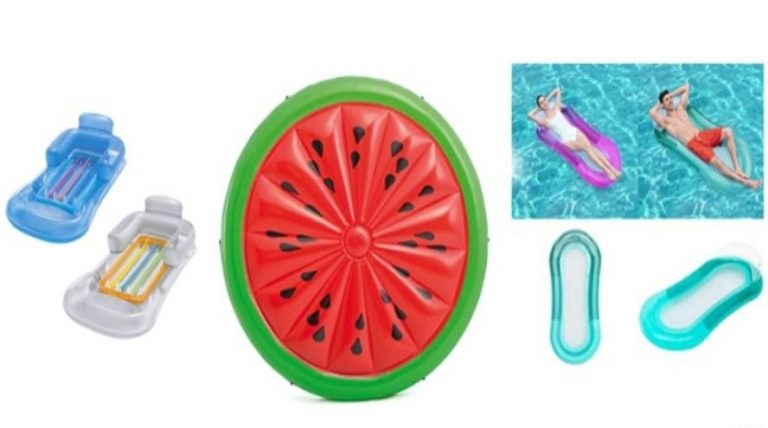 ¡Atención piscineros!: el sillón hinchable con 2 posavasos de Intex (y solo cuesta 38,95€ en Amazon)