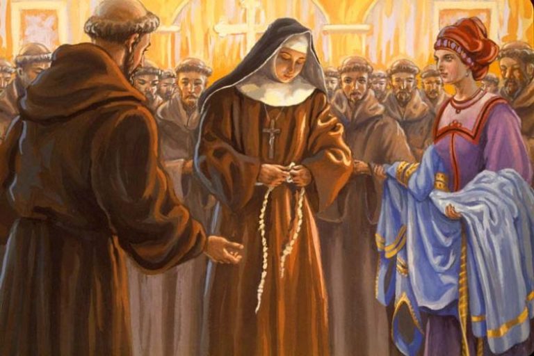 Hoy, 11 de agosto, es el onomástico de Santa Clara de Asís