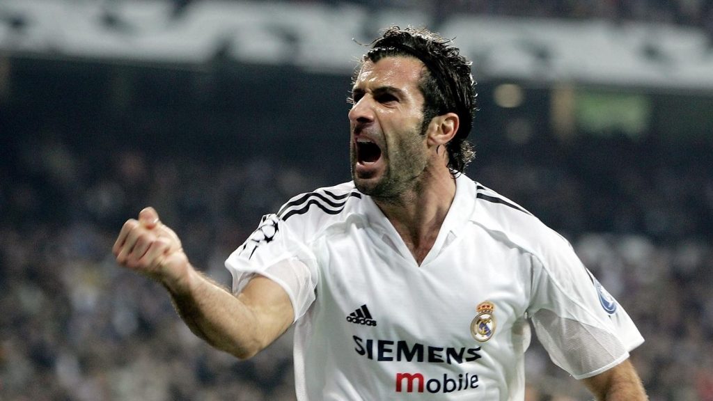 Luis Figo y su historia con el Real Madrid 