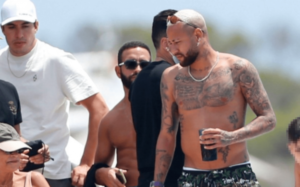 Las vacaciones de Neymar 