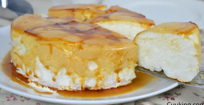 Pastel de caramelo Los dos únicos ingredientes para hacerlo