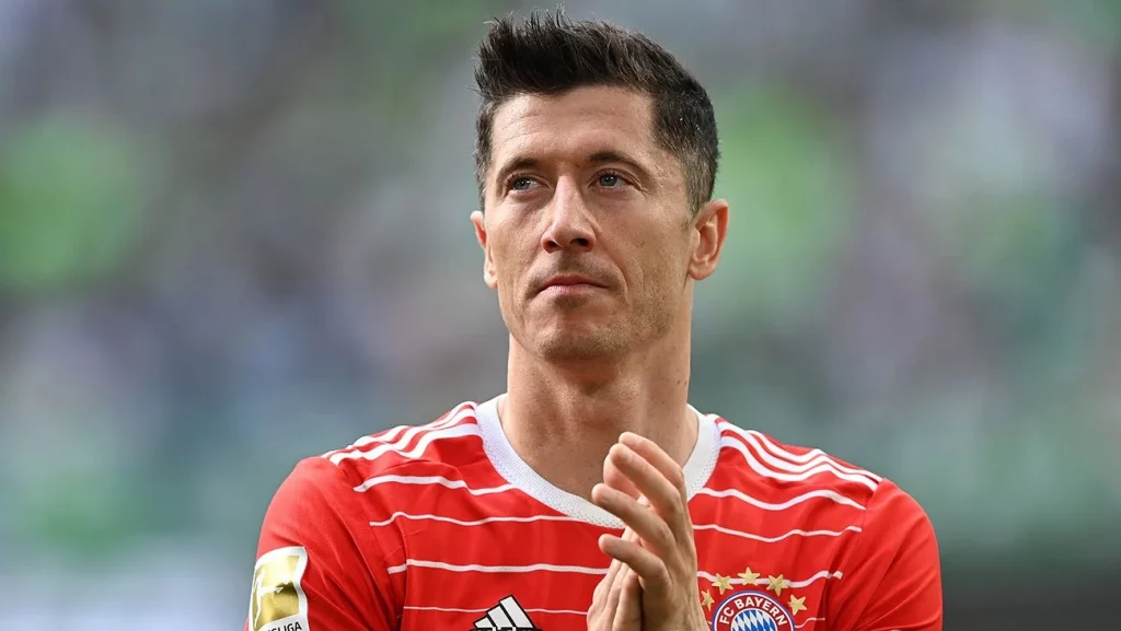 El golpe más fuerte se lo darían con Robert Lewandowski 