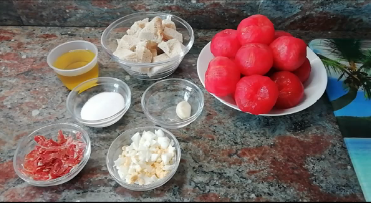 ingredientes salmorejo