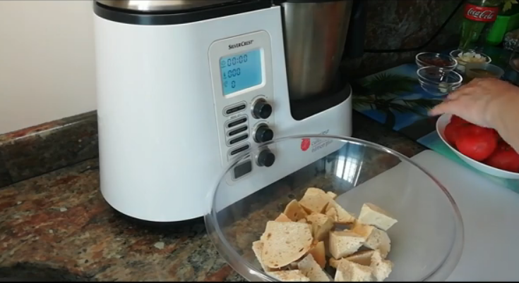 Salmorejo los pasos clave para hacerlos en la Monsieur cuisine plus