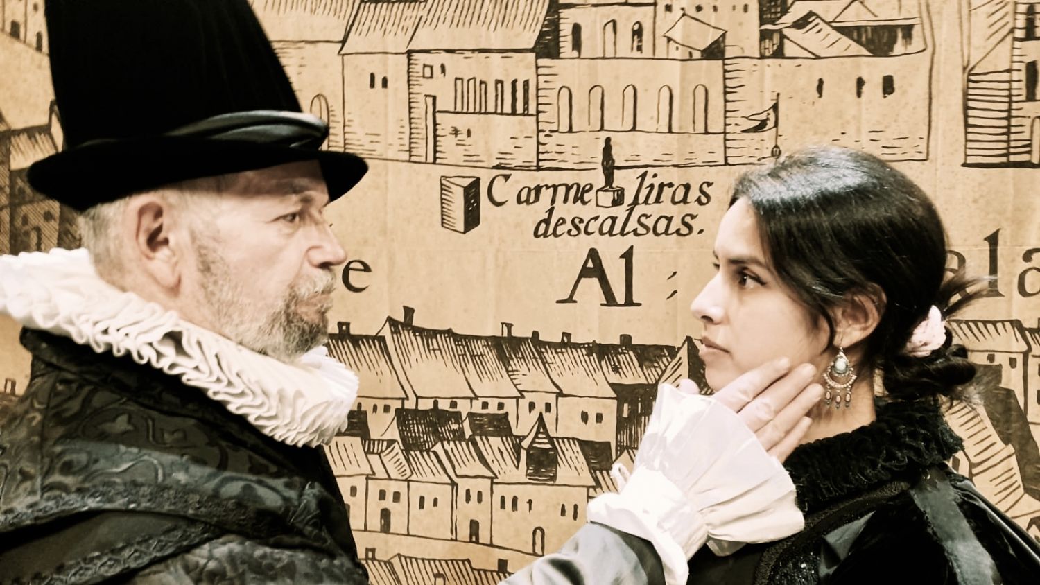 TEATRO LIBRE DE BOGOTA —Amo y Criado— Carlos Martinez y Katheryn Martinez 1