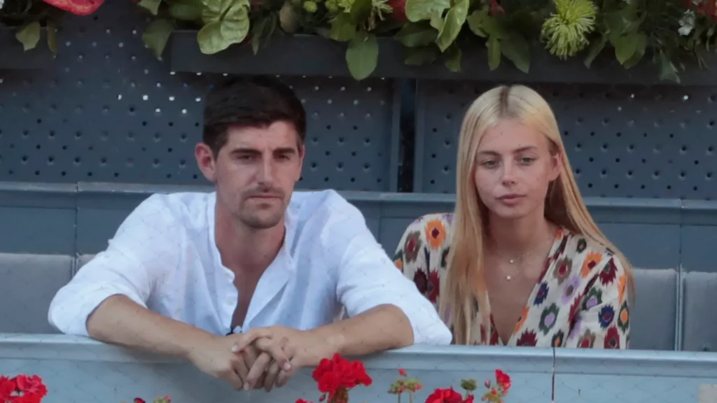 Otro de los futbolistas que se ha casado, Thibaut Courtois 